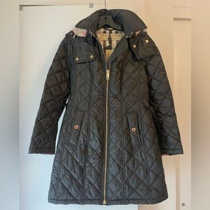 BRAND NEW Burberry Boughton Quilted Jacket- Size Small